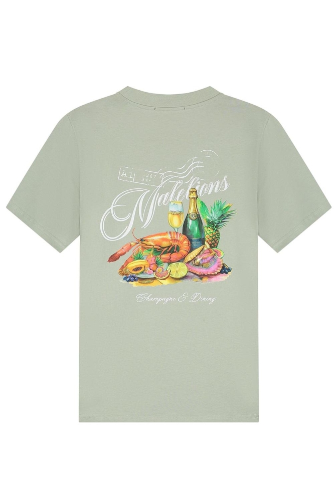 MEN CHAMPAGNE T SHIRT MM1 HS25 61 419 LIGHT SAGE